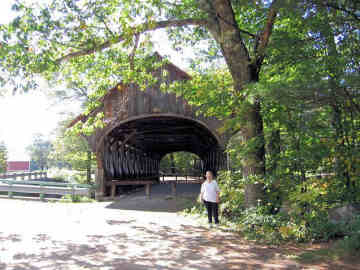 Sunday River Bridge. Photo by Tom Keating, September 20, 2006